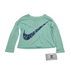 NWT Girl's - Nike Icon Clash Long Sleeve T-Shirt, Size 3T